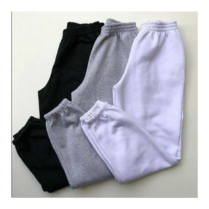 Pantalon de jogging en coton respirant pour femmes de haute qualité avec fermeture élastique à la taille moyenne pour le sport et les voyages Streetwear plat - Product Image 4
