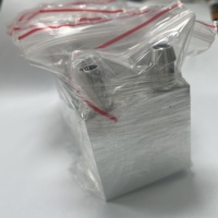 Refroidisseur d'eau liquide en aluminium de haute qualité 40x40mm, Mini bloc de refroidissement argenté, dissipateur thermique pour CPU d'ordinateur 12706 Peltier
