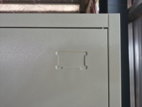 Armoire métallique moderne pliable et convertible pour chambre, bureau à domicile, atelier, salle de sport, hôpital, centre commercial, dortoir, utilisation murale