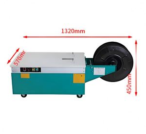 Máquina flejadora de cajas tipo PP, máquina flejadora de plástico termofusible, máquina flejadora semiautomática - Product Image 5