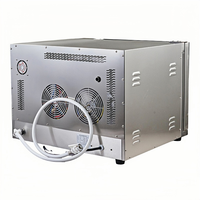 Four à convection électrique industriel élégant pour cuisine commerciale, 5 plateaux, 60L, en acier inoxydable, pour boulangerie