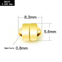 XD XB078 14K rempli or fermoir collier fermoir Bracelet fermoir bijoux à bricoler soi-même boucle spéciale