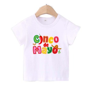 Impresión personalizada México Fiesta algodón manga corta Unisex chico Cinco De <span class=keywords><strong>Mayo</strong></span> camisas 2017 - Product Image 2