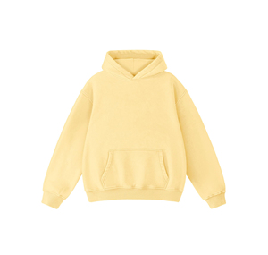 Sweat à capuche surdimensionné pour homme en coton 100% de haute qualité, 600 g/m², avec impression personnalisée, lourd, pour l'hiver - Product Image 1