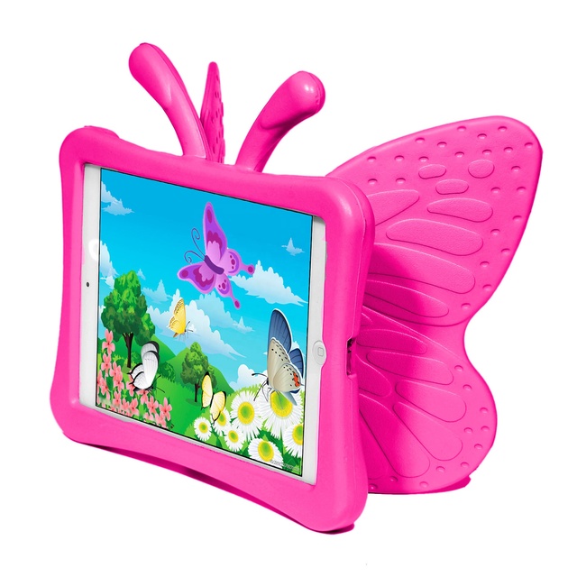 Drop-proof Children EVA Rubber Butterfly Cartoon Tablet Cover for Kids for iPad 10.2 2019/2020 Case