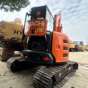 Excavadora Usada Hitachi ZX55USR de 5 Toneladas de Peso Operativo, Motor Isuzu y Componentes de Bomba Hechos en Japón - Product Image 2