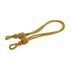 Uniformes de requisito personalizado de alta calidad de fábrica 100% 100% cuerdas de Sombrero trenzado de hilo metálico acabado de revestimiento de características impermeables - Product Image 1