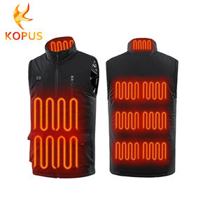 Gilet chauffant léger rechargeable avec logo personnalisé pour hommes et femmes, idéal pour la chasse, le ski et les activités de plein air en hiver, alimenté par batterie USB. - Product Image 1