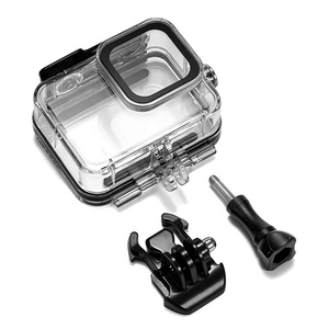 Carcasa protectora subacuática para <span class=keywords><strong>GoPro</strong></span> <span class=keywords><strong>Hero</strong></span> <span class=keywords><strong>8</strong></span>, accesorios de 60 metros, funda impermeable, color negro - Product Image 3
