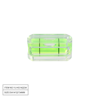 YJ-HG142234 YIJIATOOLS Mini niveau à bulle en ABS pour cadre photo, haute précision 0,03% -20°C~80°C DIA22*14*34MM Conforme ROHS