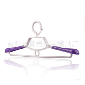 Moule d'injection pour cintres en plastique, moule fixe pour articles de nécessité quotidienne, matériau P20, qualité ISO9001 - Product Image 1