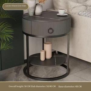 Table de chevet simple, créative et moderne pour petit appartement, utilisable comme petite table basse dans le salon ou comme meuble de chambre. - Product Image 2