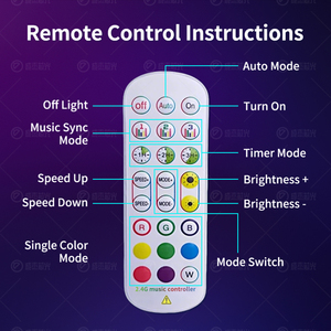 Lampe de sol d'angle intelligente LED RGB avec support, éclairage d'ambiance à changement de couleur étanche IP65 pour la décoration intérieure de la maison et de la chambre - Product Image 3
