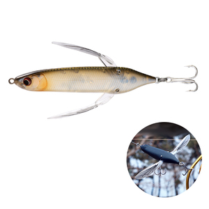 8cm 6.5g Topwater Flottant Libellule Leurres Dur <span class=keywords><strong>Insecte</strong></span> Appât Tracteur Vague Escalade Eau Douce Ailes Mobiles Basse Crayon <span class=keywords><strong>Leurre</strong></span> - Product Image 5