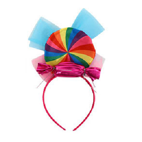 Robe tutu de bonbons <span class=keywords><strong>arc</strong></span>-en-ciel d'Halloween pour filles et enfants, costume de sucette avec nœud, robes de princesse à fleurs pour filles, tenues de fête d'anniversaire - Product Image 6