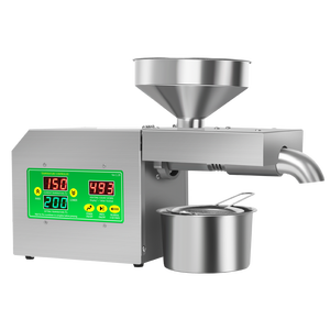 Prensa de aceite de acero inoxidable de 820W, prensa de aceite inteligente adecuada <span class=keywords><strong>para</strong></span> prensa de aceite de linaza de almendra de oliva - Product Image 3