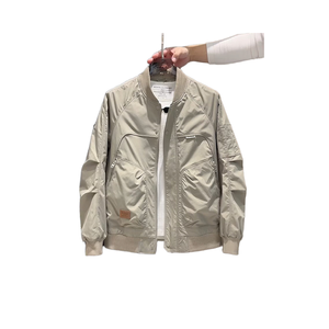 Blouson <span class=keywords><strong>de</strong></span> baseball pour <span class=keywords><strong>homme</strong></span>, mode printemps-automne, <span class=keywords><strong>veste</strong></span> décontractée polyvalente, style élégant pour <span class=keywords><strong>homme</strong></span> - Product Image 2