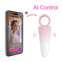 Großhandel OEM KI-gesteuerter APP-Fernbedienungs-Klitorisvibrator Niedlicher Eiscreme-Mini-Interaktiver Sexspielzeug für Frauen USB-Aufladbar