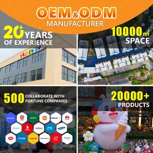 <span class=keywords><strong>Ballon</strong></span> publicitaire de Noël gonflable personnalisé 6 pieds 8 pieds Vente du Père Noël Boîte-cadeau de Noël assis sur place - Product Image 5