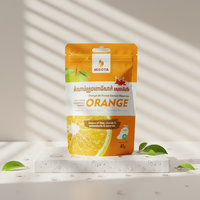 Sachet Doypack en plastique recyclable pour snacks, mangues séchées et aliments secs, avec logo personnalisé, imprimé par gravure et thermoscellable, vente en gros