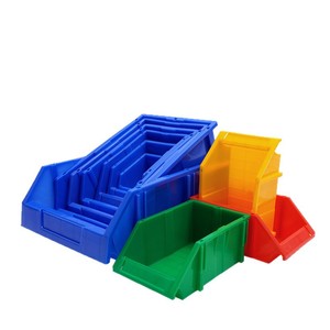 Thickened Parts Storage <b>Box</b> <b>Shelf</b> Warehouse Slanted Classification Plastic Component <b>Box</b> Office Organizer Rectangle 300kg Load - Product Image 5