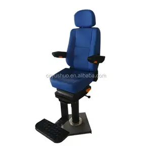 High Quality Yacht Marine Pilot Chair Boat Captain Seats PU Leather