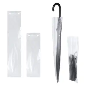 100支透明塑料伞雨袋湿伞袋支架一次性防水伞盖