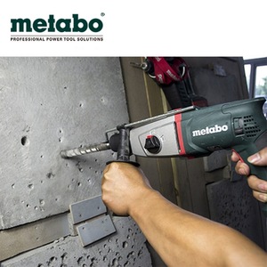Perceuse à percussion Metabo BHE2643KHE2643 220V, marteau électrique double usage avec réglage de vitesse - Product Image 2
