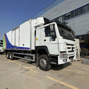รถบรรทุกห้องเย็น HOWO 6x4 ดีเซล เกียร์ธรรมดา 20 ตัน สำหรับขนส่งอาหารแช่แข็ง - Product Image 3