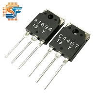 2SA1694 2SC4467 A1694 C4467 TO-3P Ses Güç Amplifikatörü Eşleşen Tüp Yepyeni Orijinal Transistör Tedarikçileri Gönderime Hazır