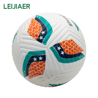 Ballons de football à liaison thermique de football de course à haute élasticité, BON football en cuir épais PU Durable et élastique Peut être douanier