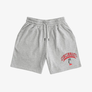 Pantalones Cortos Deportivos Personalizados de Felpa Francesa para Hombre, Pantalones Cortos de Felpa Cepillada con Costura Interior de 7 Pulgadas, Gris Jaspeado, 280gsm-400gsm - Product Image 6