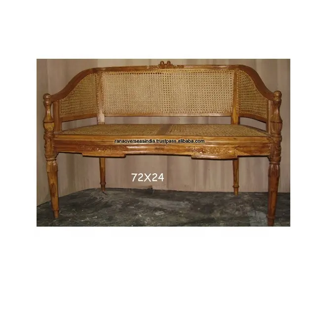 Двухместный деревянный ручной работы открытый и Крытый стул скамейка с ручной резьбой в бронзе