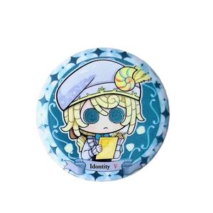 Badge rond en étain de 58 mm, emballé individuellement, marchandise Identity V, petite fille, réfléchissant, double flash - Product Image 5