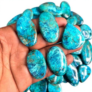 Shattukite de haute qualité, cabochon multiforme, pierre précieuse naturelle en vrac, bijoux de guérison, certifié par un tiers, taille personnalisable - Product Image 1