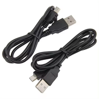 Câble personnalisé OEM 1m 2m USB 2.0 A mâle vers mini USB pour caméra contrôleur PS3
