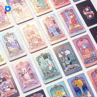 Cartes en carton écologiques personnalisées pour la lecture d'affirmations, coins arrondis, fabricant, vente en gros, prix d'usine