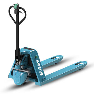 Ull-carretilla elevadora eléctrica portátil, carretilla elevadora eléctrica de 1500kg con mango hidráulico de mano y batería de litio - Product Image 4