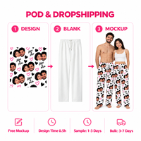 Pantalon de pyjama personnalisé pour couple, cadeau d'anniversaire de mariage, bas de pyjama personnalisé avec nom et photo, vêtements de nuit unisexes, vêtements de maison