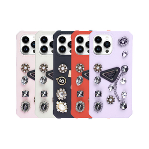 Stoß feste Mode Rückseite Cover Cartoon Diy Silikon 3D Süße Handy hülle für iPhone <span class=keywords><strong>11</strong></span> 12 13 Pro Max Hold Croc Charms - Product Image 2