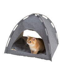 Multicolor Four Seasons Universal Cat Dog House Luxury Breathable Pet Tent Bed with Simple Design Washable Animal Cat Nest