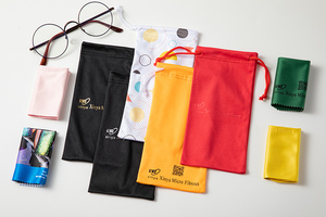 Pochette en microfibre personnalisable pour bijoux, montres, lunettes et masques de ski - Product Image 2