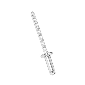 100 rivets aveugles à tête ronde en acier inoxydable 304 haute résistance, type ouvert, M2-M6, pour l'assemblage de machines d'ingénierie, ODM/OEM - Product Image 2