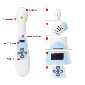 Mesin terapi cahaya UVB LED 308nm, fototerapi rumah untuk perawatan penyakit Vitiligo - Product Image 2