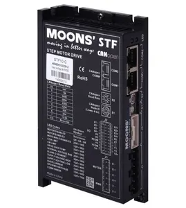 MOONS CANopen驱动器数控控制器10A 24-70vdc步进电机驱动器STF10-C