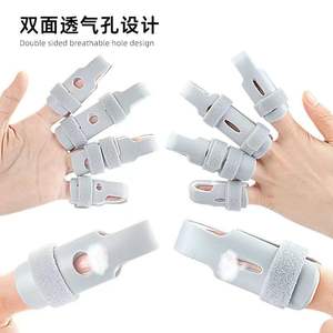 Nouveau support de doigt à cinq doigts, attelle de soutien pour le doigt, manchon pour améliorer la fixation - Product Image 4