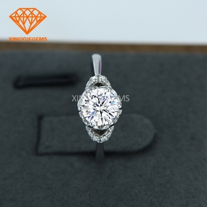 แหวนผู้หญิง Xingyue โมอิสซาไนต์ เงินแท้ 925 แหวนโมอิสซาไนต์ - Product Image 5