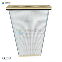 Filter Panel Pelat Pengumpul Debu Industri Sintetis dengan Efisiensi 99,9% untuk Pemulihan Lapisan Bubuk, Filter Sel Datar, dan Cartridge Filter