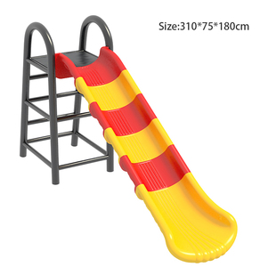 Toboggan extérieur pour enfants en matériau LLDPE, grand toboggan pour jardin, toboggan en plastique, équipement de terrain de jeu scolaire, 1 ensemble, 3 à 15 ans - Product Image 5