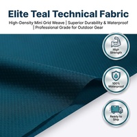Tissu Oxford en nylon jacquard à grille diamantée 210D, imperméable et résistant aux déchirures, pour bagages, tentes, sacs de plein air et chaussures